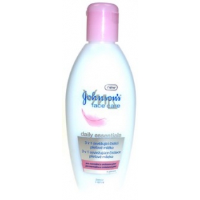 Johnsons Face Care Daily Essentials 3v1 osviežujúce pleťové mlieko 200 ml