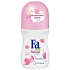 Fa Natural & Soft Rose & Almond Milk guličkový dezodorant roll-on pre ženy 50 ml