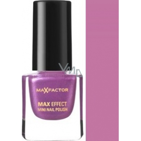 Max Factor Max Effect Mini Nail Polish lak na nechty 08 Diva Violet 4,5 ml