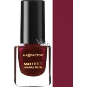 Max Factor Max Effect Mini Nail Polish lak na nechty 13 Deep Mauve 4,5 ml