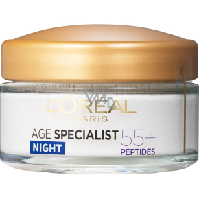 L'Oréal Age Specialist 55+ nočný krém, 50 ml