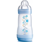 Mám Anti-Colic antikolikovú fľašu na kŕmenie, silikónová jemná cumlík rôzne farby 2+ mesiacov 260 ml