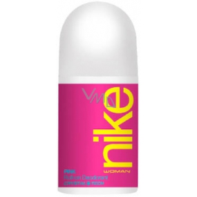 Nike Pink Woman guličkový dezodorant roll-on pre ženy 60 ml
