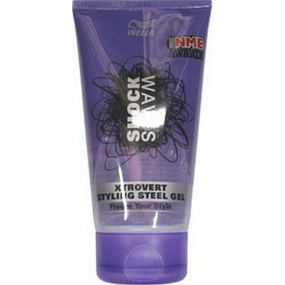 Wella shockwaves Xtrovert Syling Steel gél na vlasy 150 ml