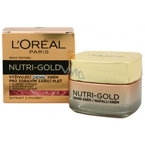 Loreal Paris Nutri-Gold výživný denný krém pre zdravú a žiarivú pleť 50 ml