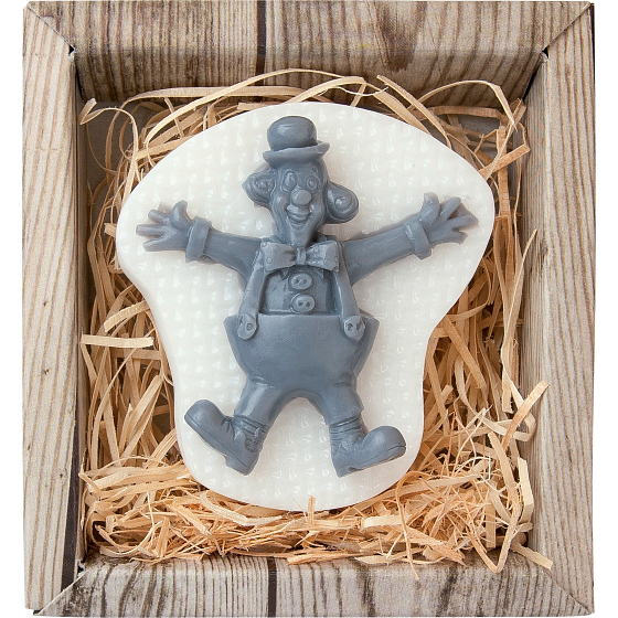 Bohemia Gifts Klaun ručne vyrábané toaletné mydlo v krabičke 75 g