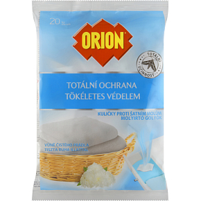 Orion Guľôčky proti mole, 20 ks v balení Orion Guľôčky proti mole, 20 ks v balení