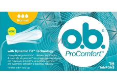 o.b. ProComfort Normal with Dynamic Fit tampóny 16 kusov