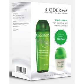 Bioderma Nodé Fluid 200 ml + Nodé Fluid 50 ml šampón pre účinné a šetrné umývanie všetkých typov vlasov, kozmetická sada