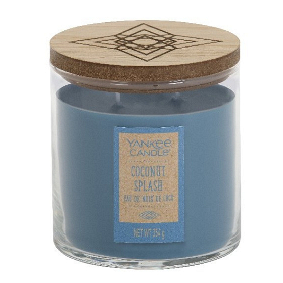 Yankee Candle Coconut Splash - Kokosové osvieženie vonná sviečka Wanderlust Tumbler 2 knôty 354 g