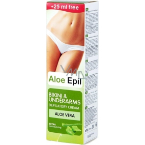 Aloe Epil Bikini & podpazušie depilačný krém pre oblasti podpazušia a bikín 125 ml