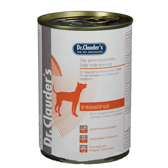 Dr. Clauders Special Diet Intestinal kompletné superprémiové krmivo pre psy s ochoreniami alebo chirurgickými zákrokmi 400 g