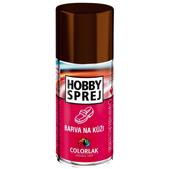 Colorlak Hobby Farba na koži Hnedá sprej 160 ml
