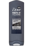Dove Men + Care Elements Charcoal & Clay sprchový gél pre mužov 250 ml