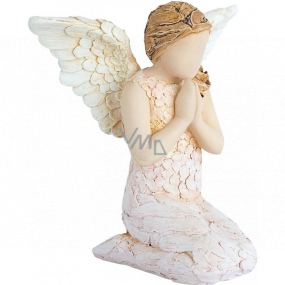 Arora Design Anjel Nádej prekrásny sediaci anjelik, ktorý dodáva nádej a nehu Figúrka zo živice 13 cm