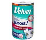 Velvet Boost papierové uteráky tri vrstvy 150 kusov 1 kus