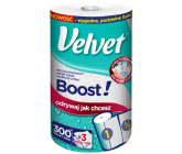 Velvet Boost papierové uteráky tri vrstvy 150 kusov 1 kus