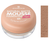 Essence Natural Matte Mousse Foundation penový make-up 01 16 g