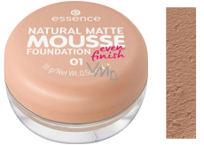Essence Natural Matte Mousse Foundation penový make-up 01 16 g