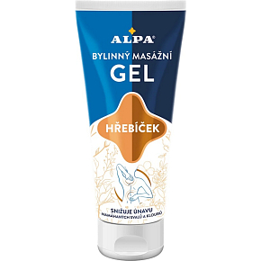 Alpa Hřebíček bylinný masážny gél 100 ml