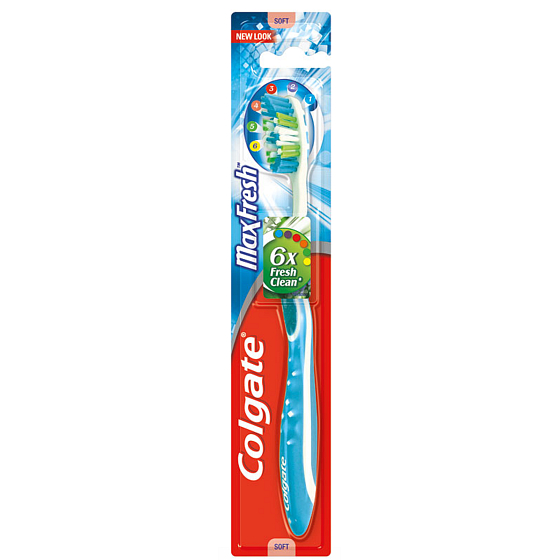 Colgate Max Fresh Soft mäkká zubná kefka 1 kus