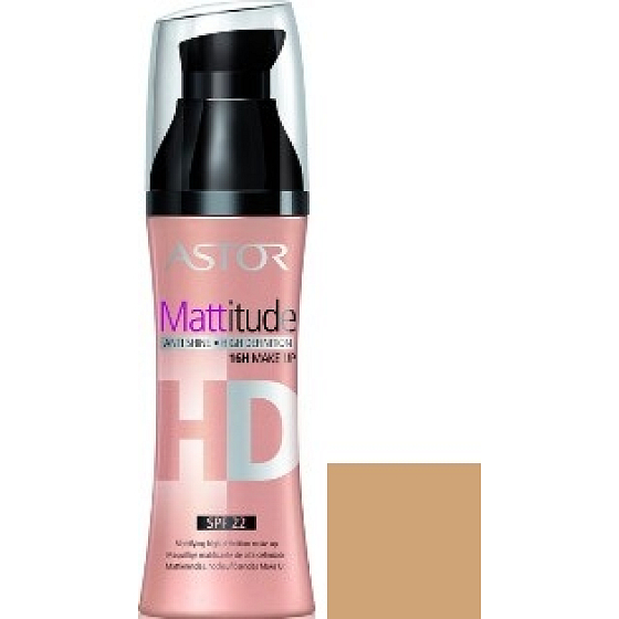 Astor Mattitude HD SPF22 make-up 012 Natural 30 ml