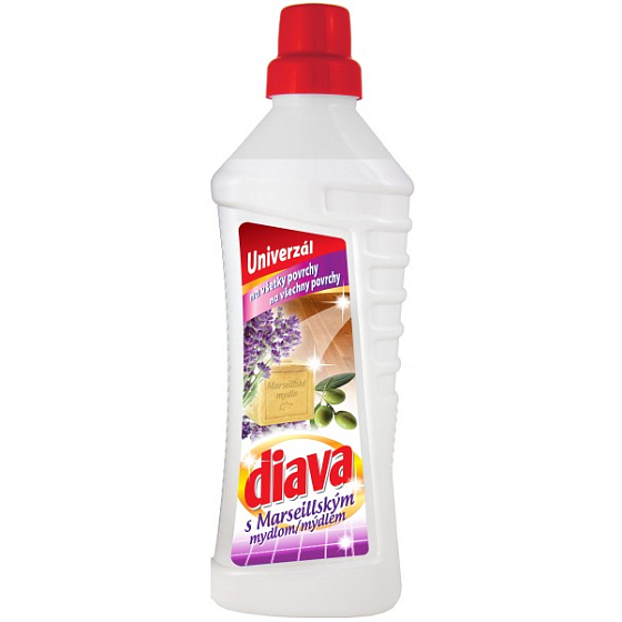 Diavata Marseillské mydlo univerzálny čistiaci prostriedok na podlahy 750 ml