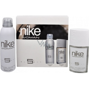 Nike 5th Element for Woman parfumovaný deodorant sklo pre ženy 75 ml + dezodorant sprej 200 ml, kozmetická sada