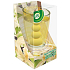 Air Wick Pearl Infusions Vanilková vôňa Vianoc vonná gélová sviečka v skle 120 g