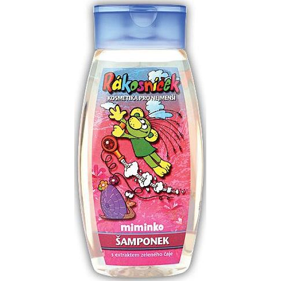Bohemia Gifts Kids Rákosníček bábätko 2v1 vlasový a telový šampón 250 ml