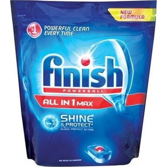 Finish All in 1 Max Shine & Protect tablety do umývačky 30 kusov
