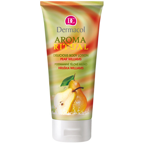 Dermacol Aroma Ritual Pear Williams Hruška telové mlieko 200 ml