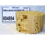 Korková zátka demižónová 32 x 55 x 50 mm, 50 l