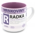 Nekupto Hrnkoviny Hrnček s menom Radka 0,4 litra