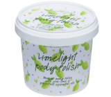 Bomb Cosmetics Kiwi a Limetka - Green Kiwi and Lime sprchový peeling 375 g