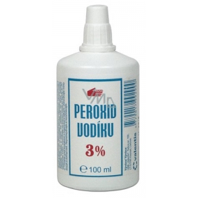 JSC Valentis Peroxid vodíka 3% pleťová čistiaca voda na uvoľnenie a zmäkčenie komedónov najmä u osôb s mastnou pleťou 100 ml