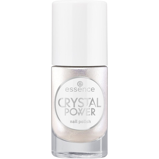 Essence Crystal Power Nail Polish lak na nechty 01 Be Brilliant 8 ml