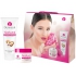 Dermacol Natural výživný mandľový denný krém 50 ml + výživný mandľový krém na ruky a nechty 100 ml, kozmetická sada