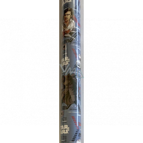 Zöwie Darčekový baliaci papier 70 x 200 cm Disney šedý - Star Wars