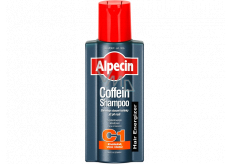 Alpecin Energizer Coffein C1, Šampón s kofeínom stimuluje rast vlasov, spomaľuje dedičné vypadávanie vlasov 375 ml