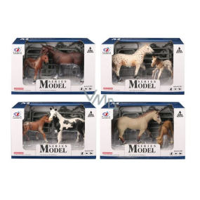 EP Line Modelová séria Svet zvierat Kôň a žriebä 2 ks, rôzne typy, odporúčaný vek 3+