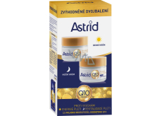 Astrid Q10 Miracle denný krém proti vráskam 50 ml + nočný krém proti vráskam 50 ml, duopack