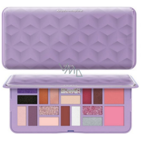 Pupa Milky Way Trousse kazeta na líčenie očí a tváre 001 Lilac 20 g