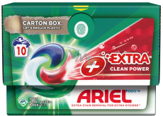 Ariel Extra Clean Power univerzálne pracie gélové kapsuly 10 kusov