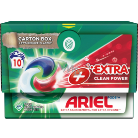 Ariel Extra Clean Power univerzálne pracie gélové kapsuly 10 kusov