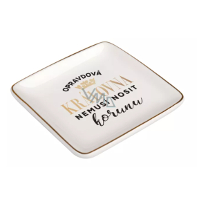 Dóza na drobnosti Albi - Skutočná kráľovná nemusí nosiť korunku 8,5 x 8,5 cm