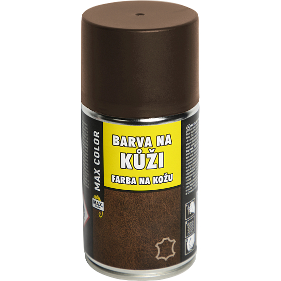Max Color farba na kožu, hnedá, 250 ml