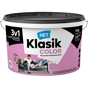Het Klasik Color maliarska farba, 0307 magenta, 4 kg