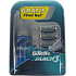 Gillette Mach3 náhradné hlavice 4 kusy + gél na holenie 75 ml, kozmetická sada, pre mužov