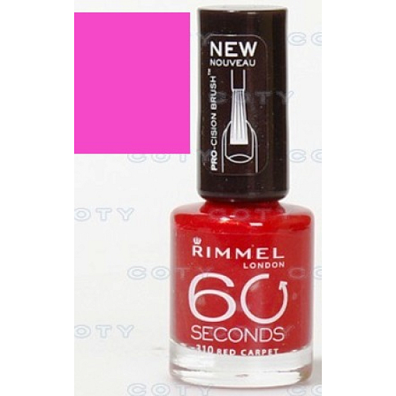 Rimmel London 60 sekund lak na nechty 250 rýchloschnúci 8 ml